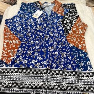 Calvin Klein women short sleeves top brand new size S/CH/P